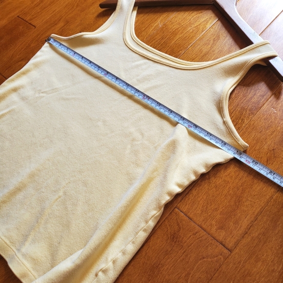 Cute Yellow Boxy Tank Top - Picture 6 of 7